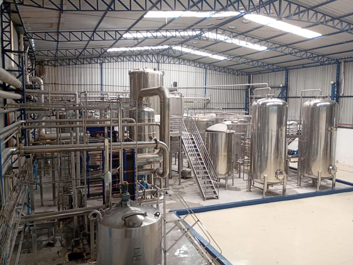 Estrutura industrial Frutox